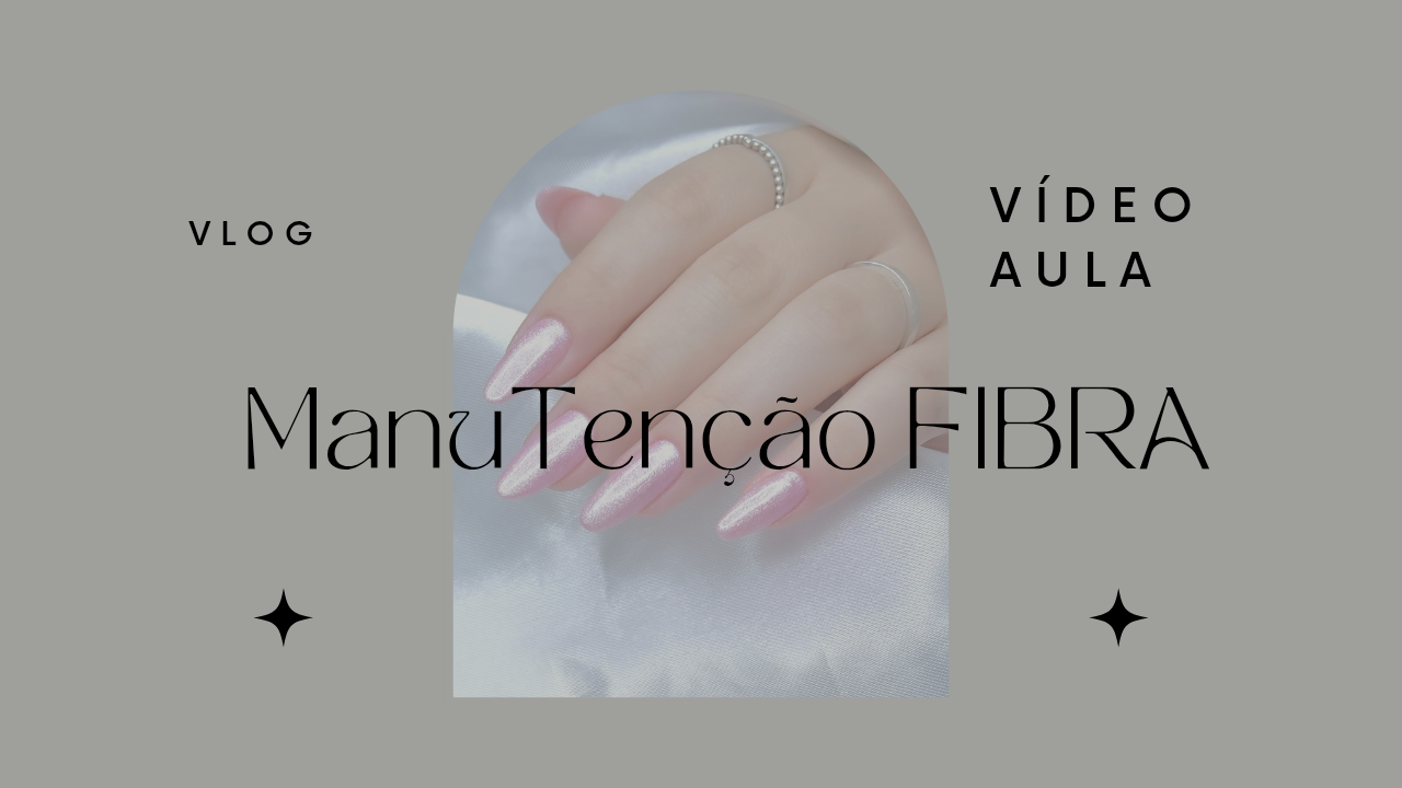 Lixamento SLIM para unhas de Fibra (estrutura fina)